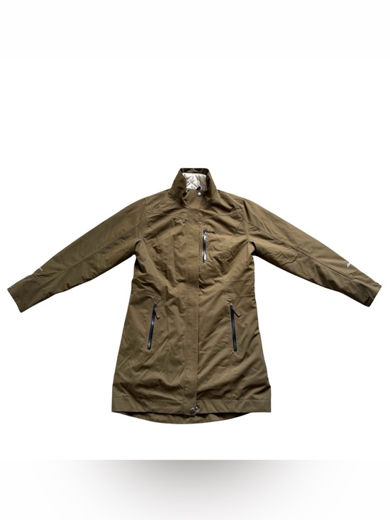 Eddie Bauer Jackets & Blazers - Eddie Bauer Women’s Eastside 3 in 1 Trenchcoat Medium Olive Green Quilted Coat